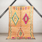 vintage boujad rug - 5.9x9.5 ft / 180x290 cm